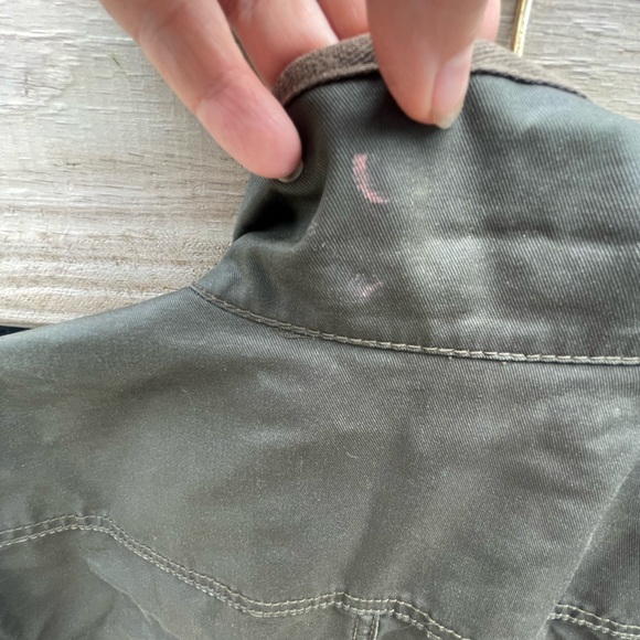 J.Crew Dark Olive Outerwear with Brass Accents - Picture 7 of 9